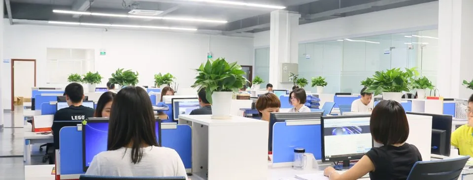 The ENCORE lighting engineering and sourcing team at work in the company's Shenzhen office
